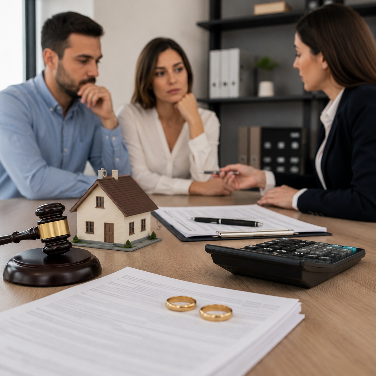 ¿Qué sucede con los bienes durante un proceso de divorcio en Colombia?